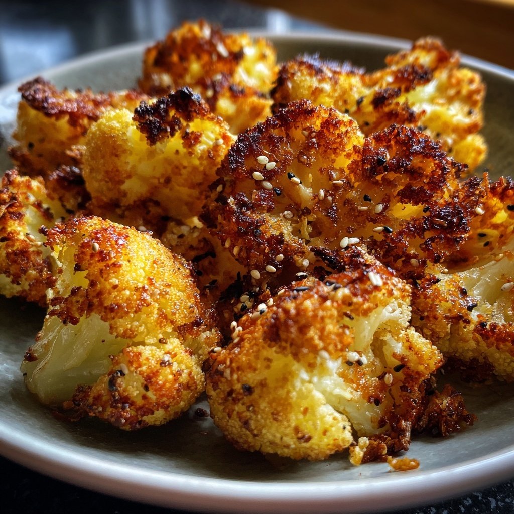 Blumenkohl mit Sesamöl