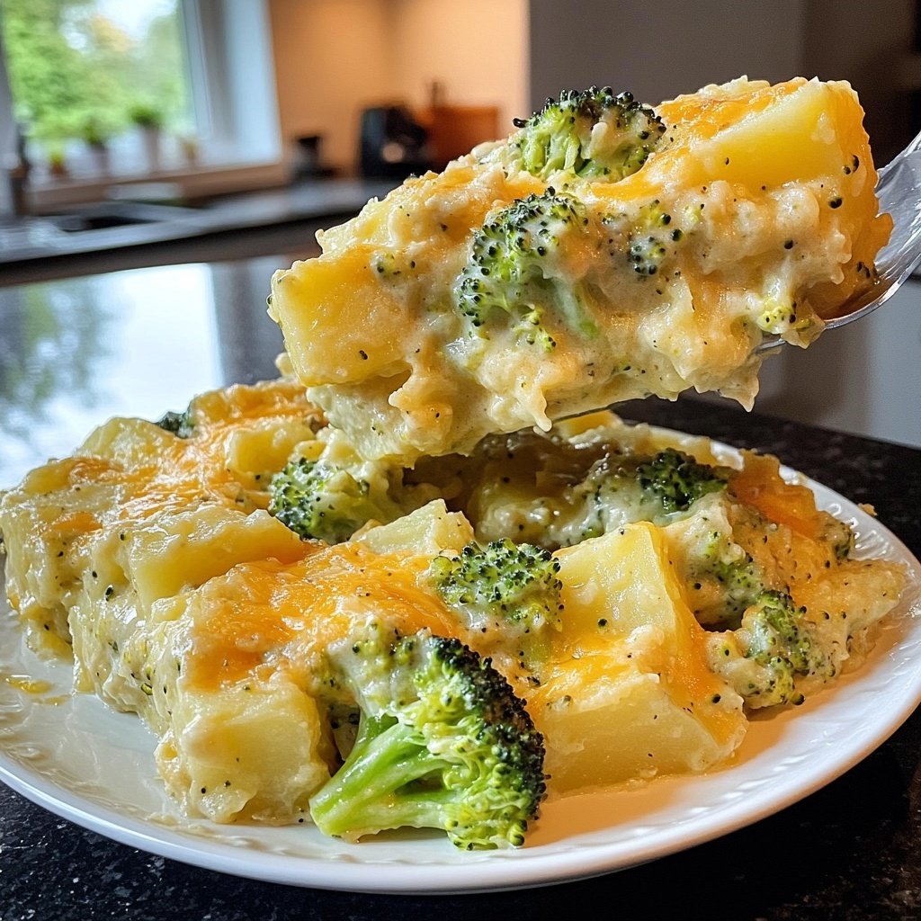Kartoffel Brokkoli Auflauf