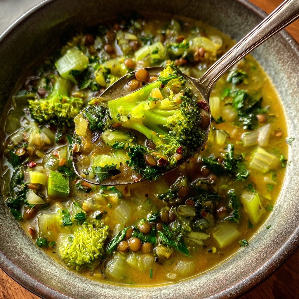 Brokkoli Linsen Eintopf