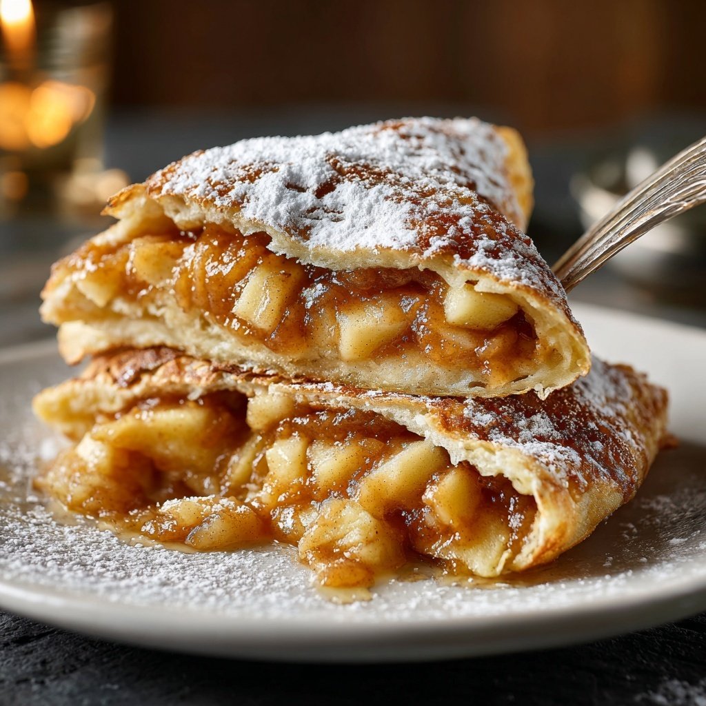 Pfannkuchen mit Apfelmark