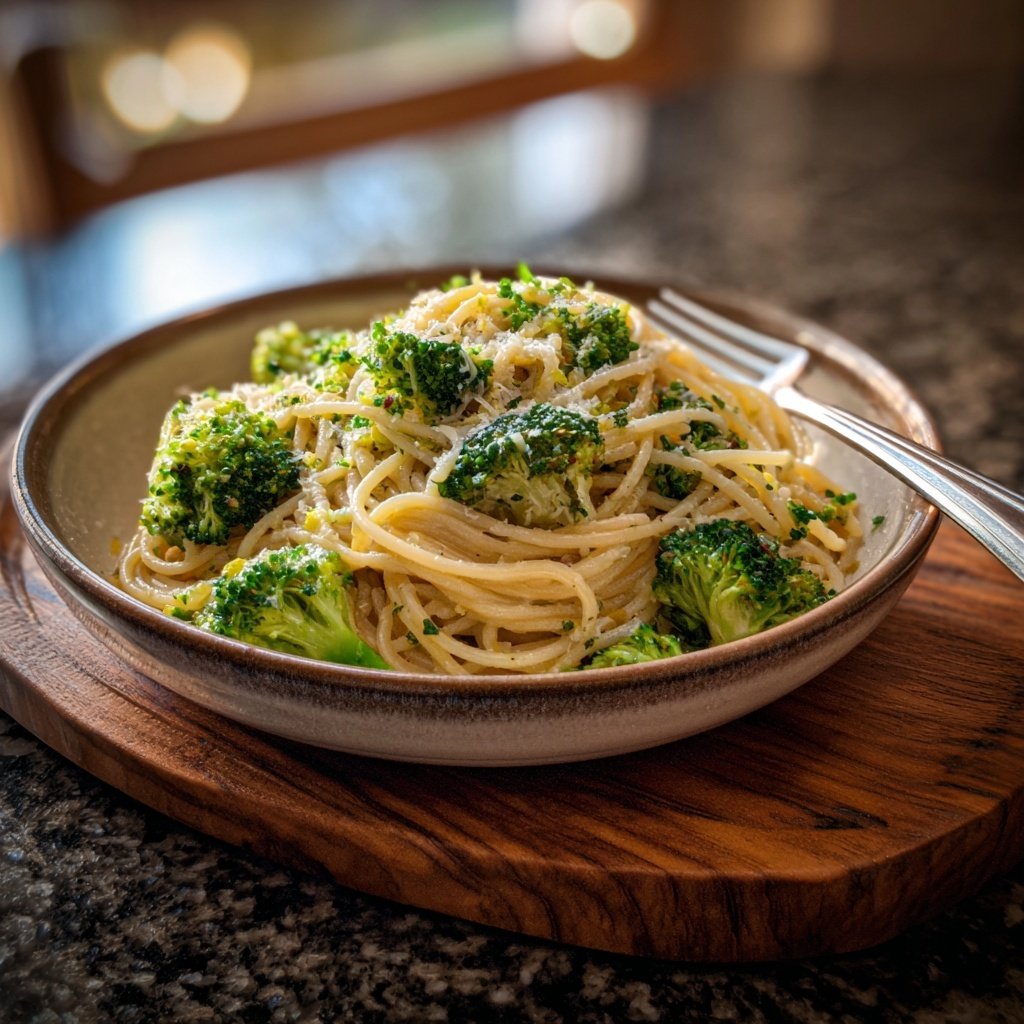 Brokkoli Pasta Mit Zitronen Sauce